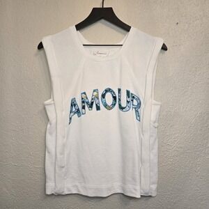 Anthropologie Amour Sleeveless Top Floral XXS